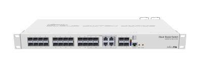 Switch | MIKROTIK | CRS328-4C-20S-4S+RM | Type L2 | Rack 1U | 4x10/100/1000BASE-T/SFP combo | 20xSFP | 4xSFP+ | 1xRJ45 | CRS328-4C-20S-4S+RM