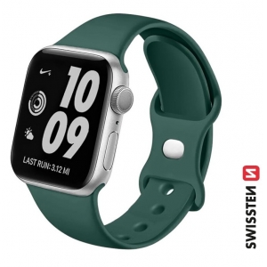 Swissten Силиконовый Pемешок для Apple Watch 42 / 44 / 45 / 49 mm
