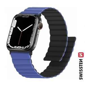 Swissten Silicone Magnetic Band for Apple Watch 42 / 44 / 45 / 49 mm