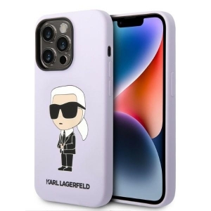 Karl Lagerfeld KLHCP14LSNIKBCU Back Case for Apple iPhone 14 Pro