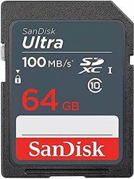 Sandisk Ultra SDXC 64GB Memory Card