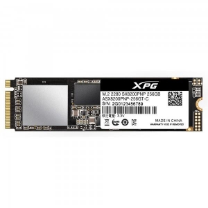 SSD | ADATA | XPG SX8200 Pro | 256GB | M.2 | PCIE | NVMe | TLC | Write speed 1150 MBytes/sec | Read speed 3350 MBytes/sec | 3.5mm | TBW 160 TB | MTBF 2000000 hours | ASX8200PNP-256GT-C
