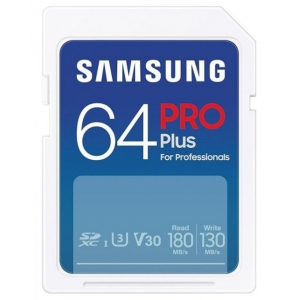 Samsung PRO Plus SDXC 64GB UHS-I U3 Карта памяти