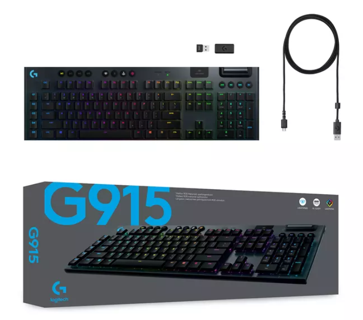 Logitech G915 Romer-G Keyboard ENG