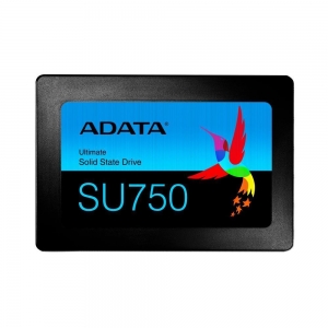 SSD | ADATA | SU750 | 1TB | SATA 3.0 | TLC | Write speed 520 MBytes/sec | Read speed 550 MBytes/sec | 2,5" | TBW 800 TB | MTBF 2000000 hours | ASU750SS-1TT-C