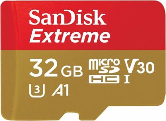 Sandisk Extreme MicroSDHC Memory card 32GB