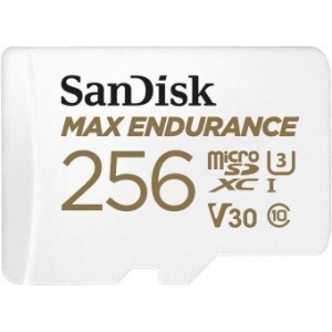 SanDisk MAX ENDURANCE microSDXC Memory Card 256GB + SD Adapter