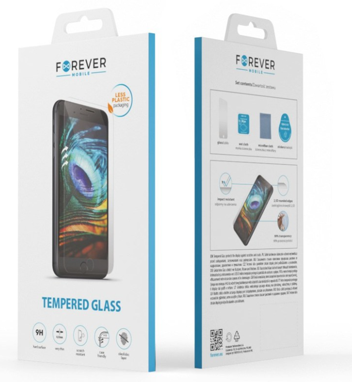 Forever Tempered Glass 2.5D Защитное Стекло для Apple iPhone 15 Pro