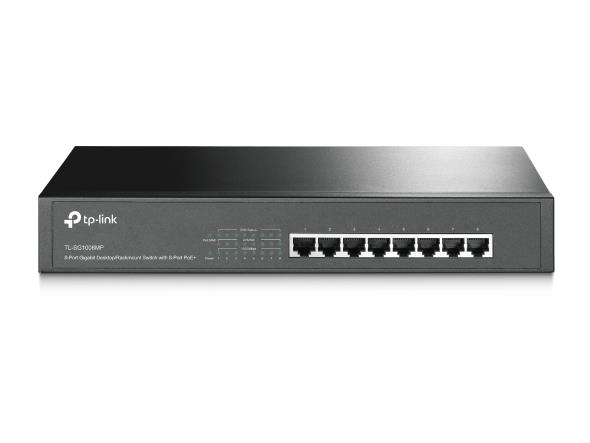 Switch | TP-LINK | TL-SG1008MP | Desktop/pedestal | Rack | PoE+ ports 8 | TL-SG1008MP