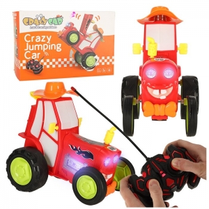 RoGer RC Jumping Toy Tractor