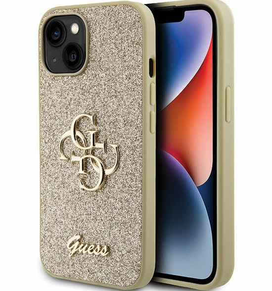 Guess Fixed Glitter Big Case for Apple iPhone 15