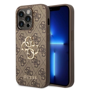 Guess 4G Big Metal Logo Back Case for Apple iPhone 15 Pro