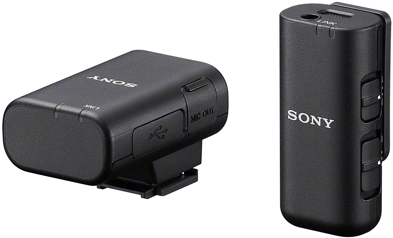 Sony wireless microphone ECM-W3S + charging case