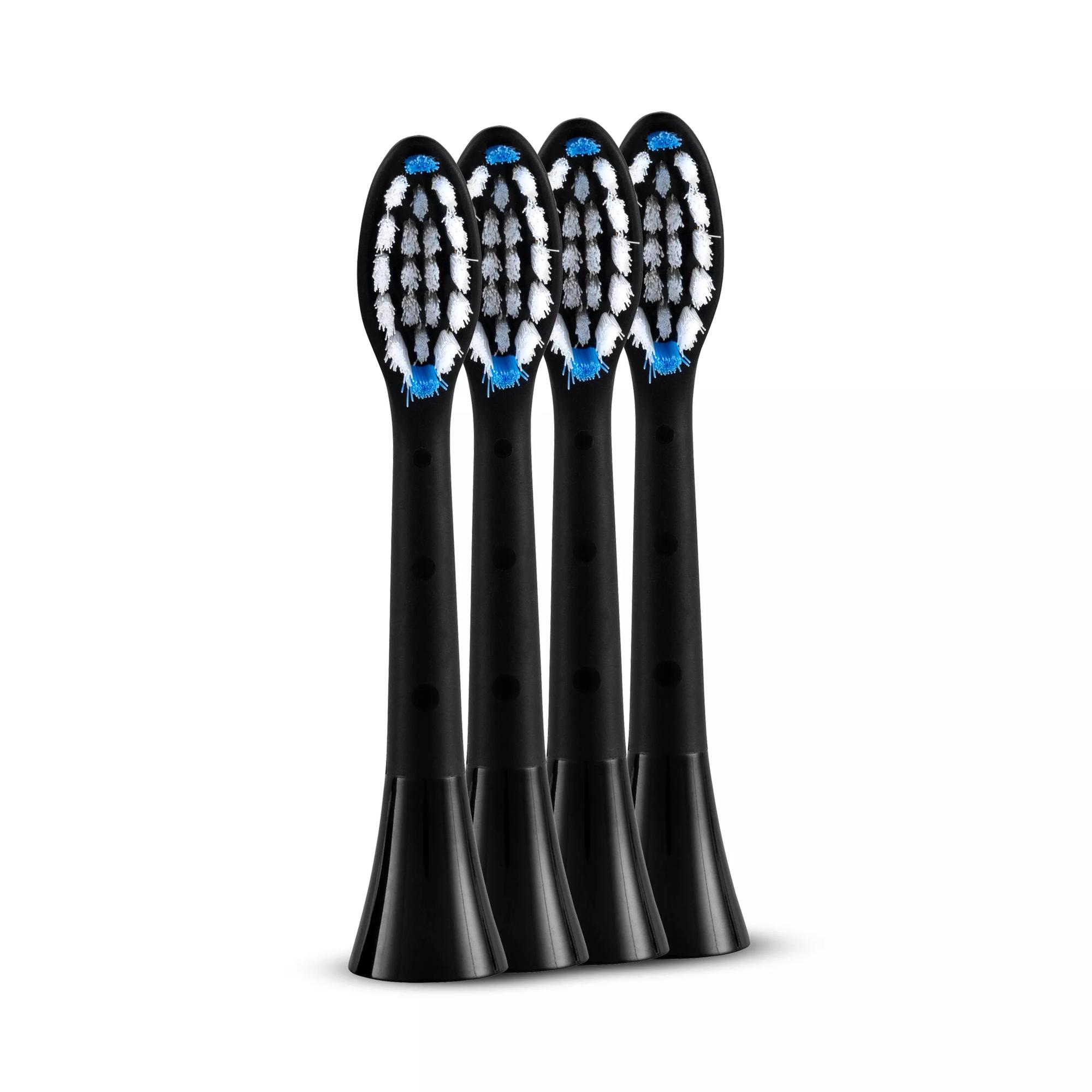 Silkn SYR4PEUZR001 SonicYou Refill Brush Heads Family Pack (4 pcs) Black Medium