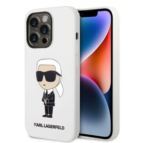 Karl Lagerfeld KLHCP14LSNIKBCH Back Case for Apple iPhone 14 Pro