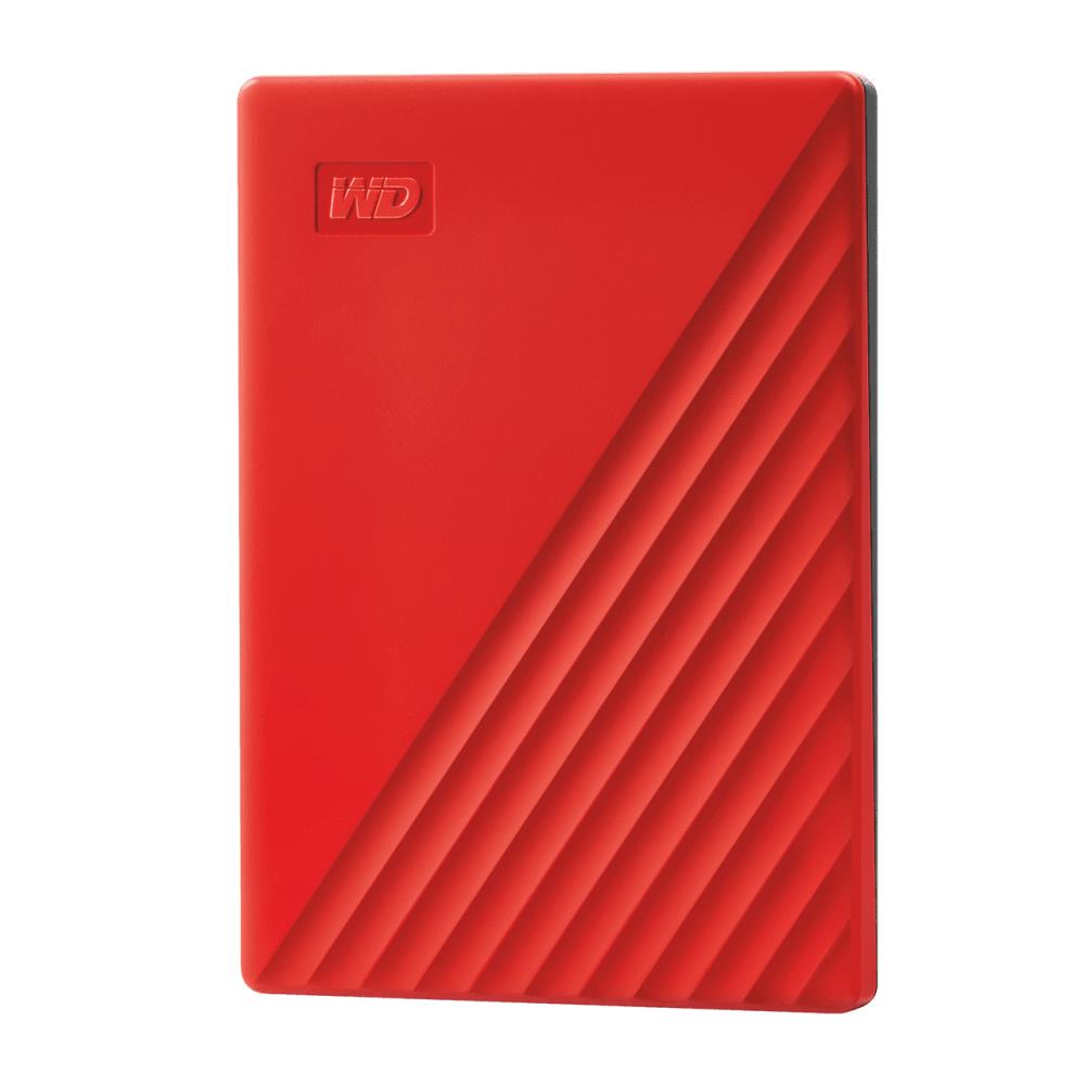 External HDD | WESTERN DIGITAL | My Passport | 2TB | USB 2.0 | USB 3.0 | USB 3.2 | Colour Red | WDBYVG0020BRD-WESN