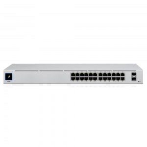 Switch | UBIQUITI | USW-24-POE | Type L2 | Desktop/pedestal | Rack | 24x10Base-T / 100Base-TX / 1000Base-T | 2xSFP | PoE ports 24 | 32 Watts | USW-24-POE