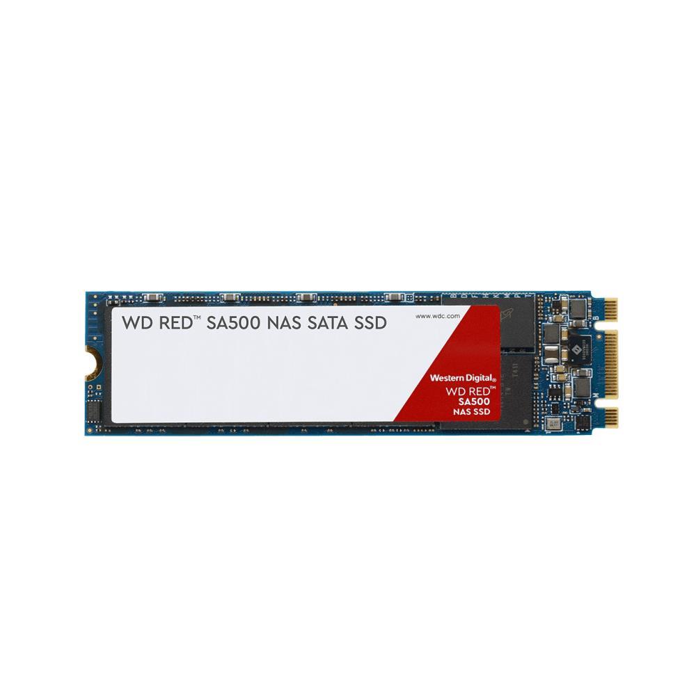 SSD | WESTERN DIGITAL | Red | 1TB | M.2 | SATA 3.0 | Write speed 530 MBytes/sec | Read speed 560 MBytes/sec | MTBF 2000000 hours | WDS100T1R0B