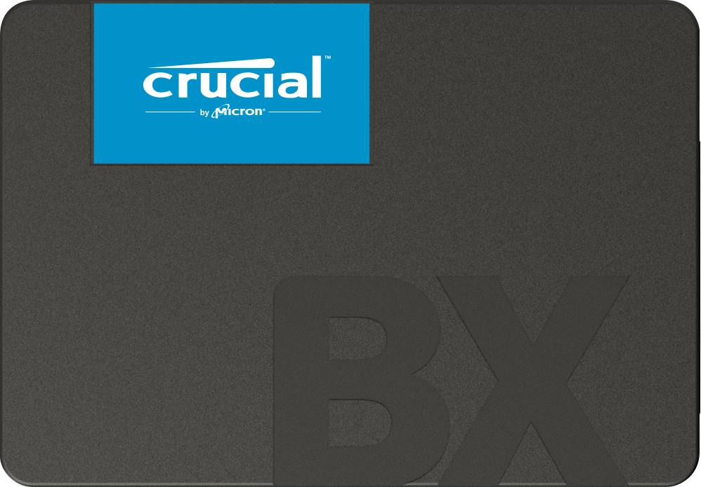 SSD | CRUCIAL | BX500 | 2TB | SATA 3.0 | Write speed 500 MBytes/sec | Read speed 540 MBytes/sec | 2,5" | MTBF 1500000 hours | CT2000BX500SSD1