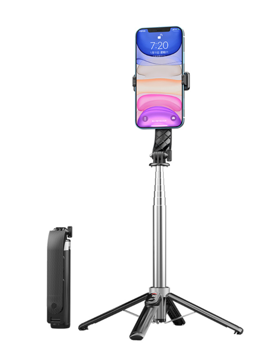 XO SS11 Selfie Stick / Tripod с Bluetooth Пультом Управления 100cm