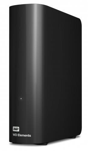 External HDD | WESTERN DIGITAL | Elements Desktop | 12TB | USB 3.0 | Black | WDBWLG0120HBK-EESN