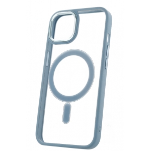 Mocco Satin Clear MagSafe Back case for Apple iPhone 15