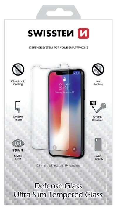 Swissten Tempered Glass Premium 9H Screen Protector Huawei Y6 (2018) / Y6 Prime (2018)