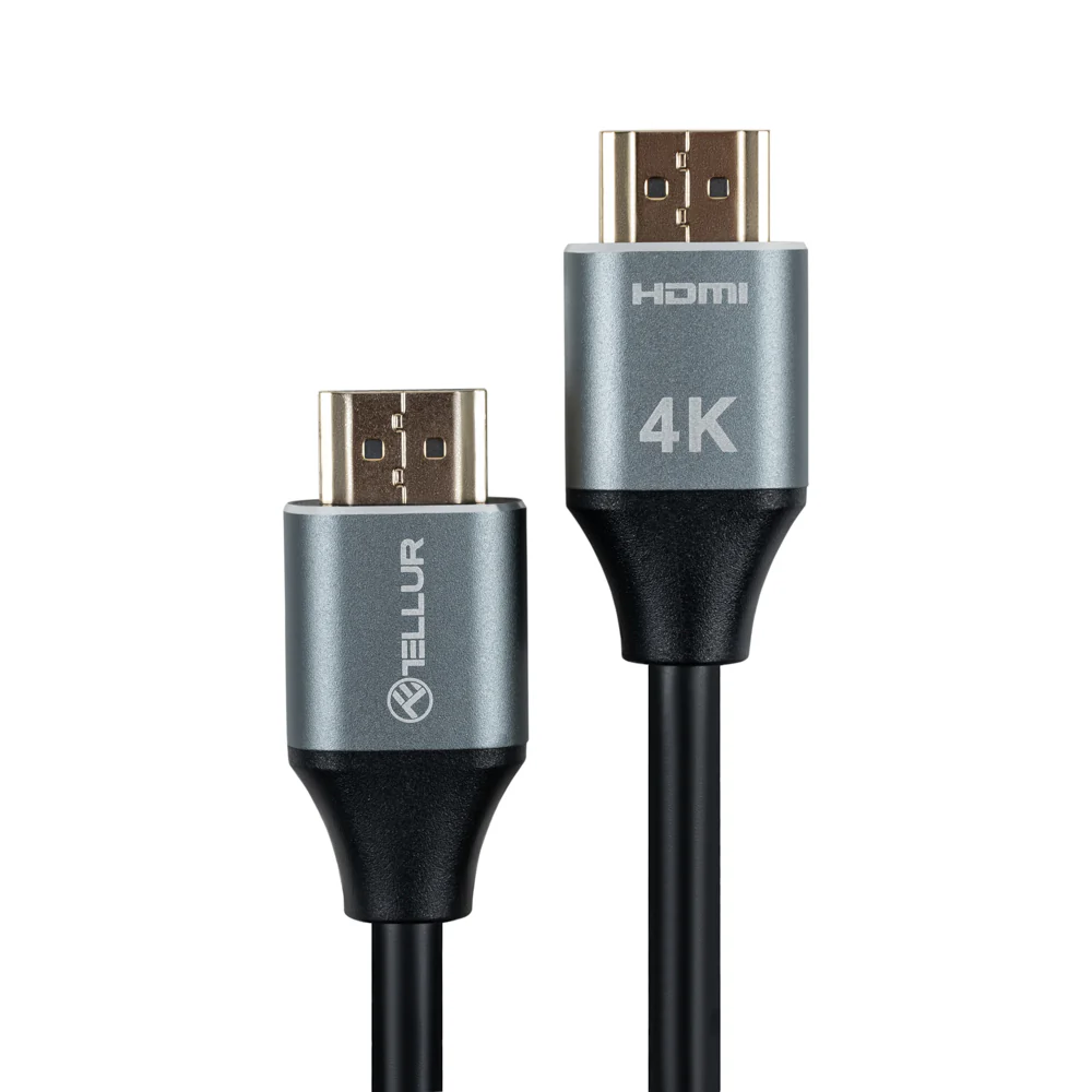 Tellur High Speed HDMI 2.0 cable, 4K 18Gbps plug-plug Ethernet gold-plated 5m black