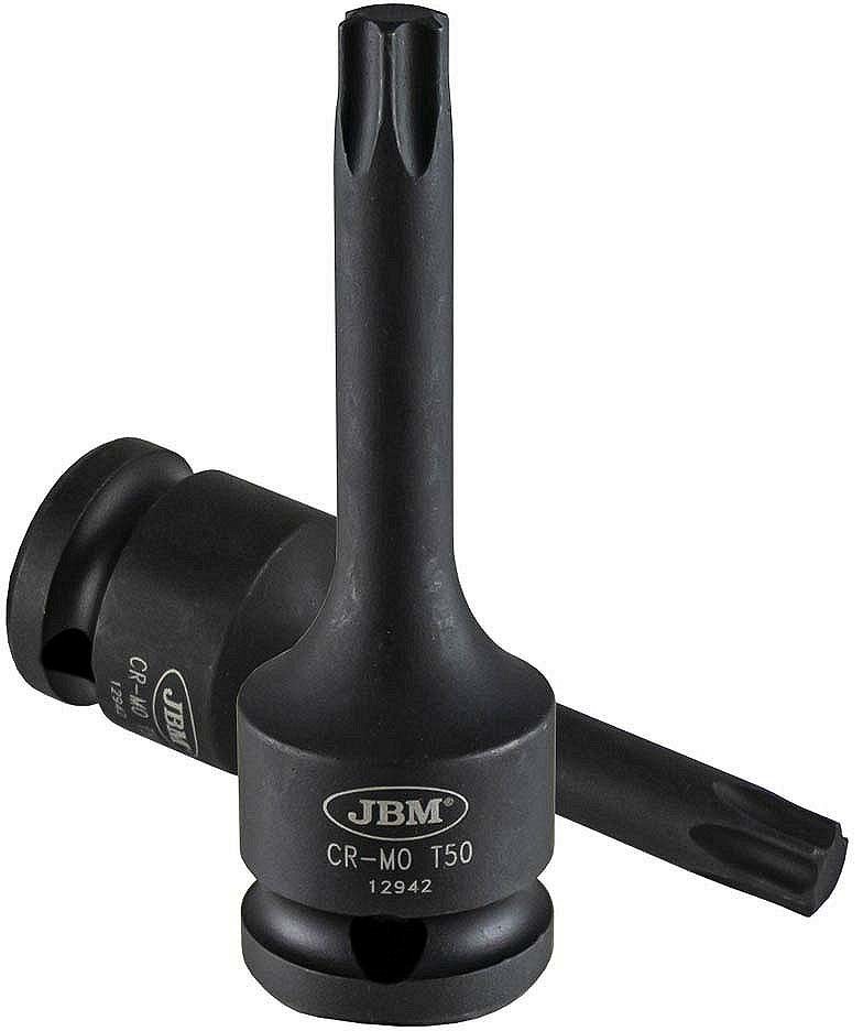 1 / 2" LÖÖKOTSIK TORX PIKK T30 / 78MM. CR-MO RIPUTUSPAKEND JBM