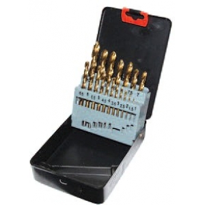 19-OS. HSS-TIN MET. PUURIDE KOMPL. 1.0-10.0MM / 0.5MM SAMM TRIUMF