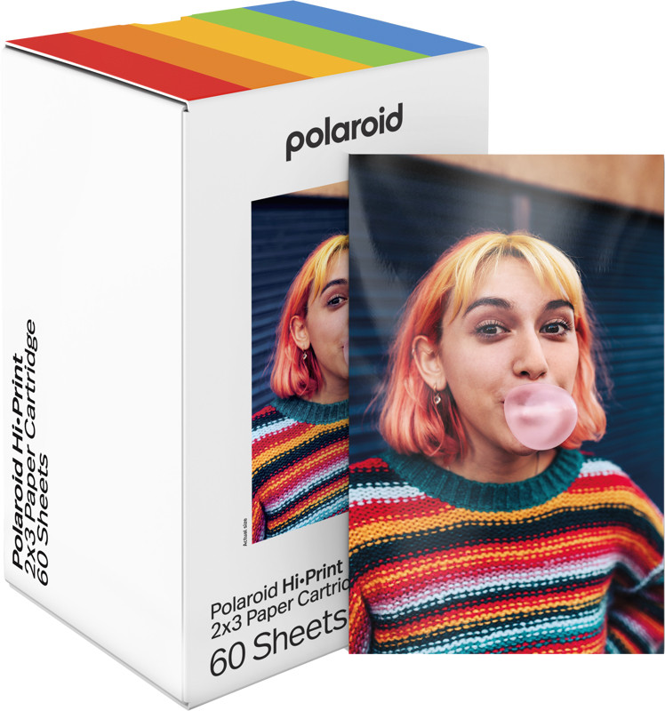 Polaroid kleebisfotopaber Hi-Print 2x3" 60 lehte