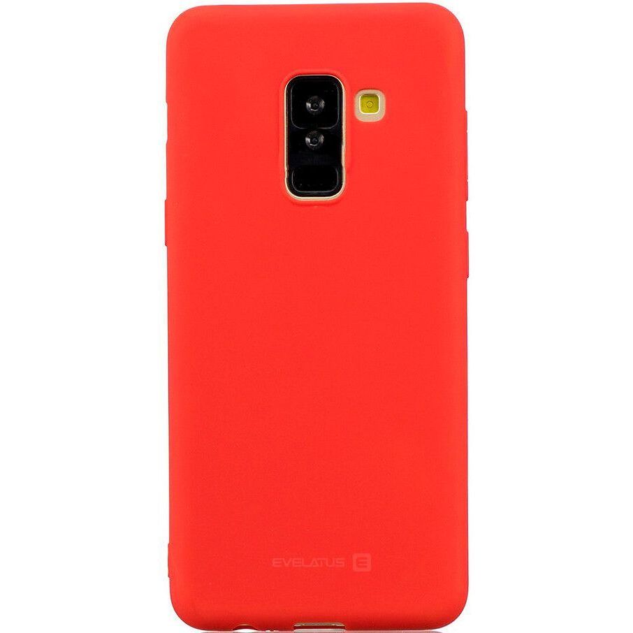 Samsung A6 Plus 2018 Silicone Case Red