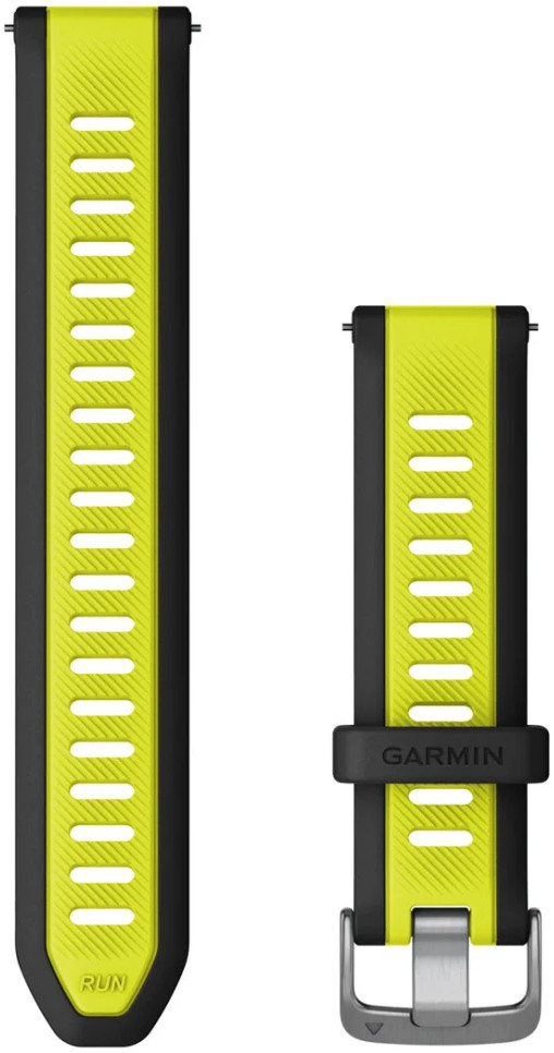 Garmin ремешок для часов Quick Release 20 мм, черный/желтый