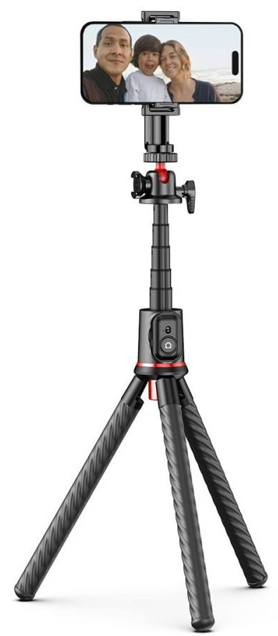Tech-Protect statiiv-käsistatiiv Selfie Stick Flexible Tripod L07S