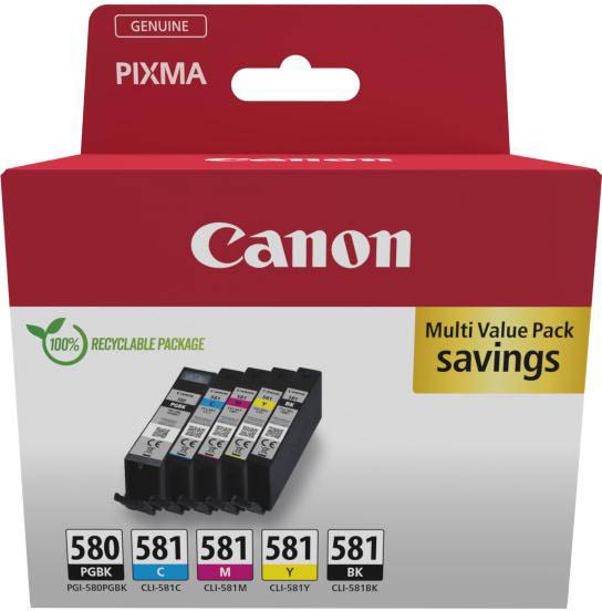 Canon tint PGI-580/CLI-581 Multipack