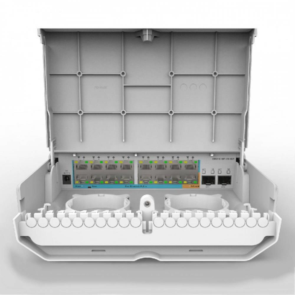 WRL ROUTER/SWITCH 18PORT/CRS318-16P-2S+OUT MIKROTIK