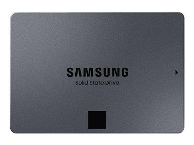 SSD | SAMSUNG | 870 QVO | 2TB | SATA 3.0 | Write speed 530 MBytes/sec | Read speed 560 MBytes/sec | TBW 720 TB | MTBF 1500000 hours | MZ-77Q2T0BW