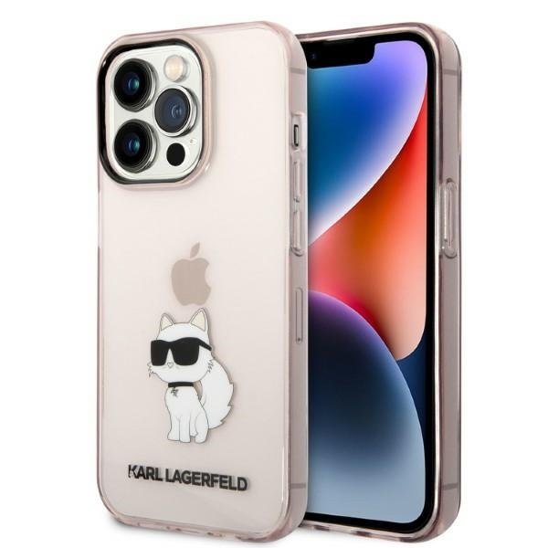 Karl Lagerfeld KLHCP14LHNCHTCP Back Case for Apple iPhone 14 Pro
