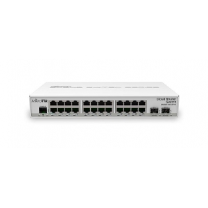 Switch | MIKROTIK | CRS326-24G-2S+IN | 24x10Base-T / 100Base-TX / 1000Base-T | 2xSFP+ | CRS326-24G-2S+IN