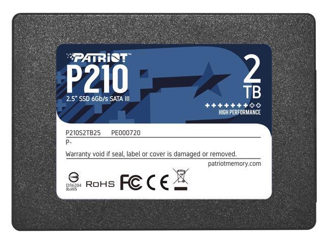 SSD SATA2.5" 2TB/P210 P210S2TB25 PATRIOT