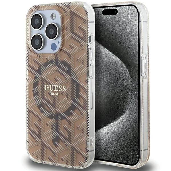 Guess GUHMP15XHGCUSTGW Back Case for Apple iPhone 15 Pro Max