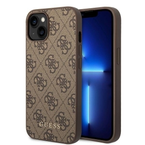 Guess 4G Metal Gold Logo Back Case or Apple iPhone 15 Plus