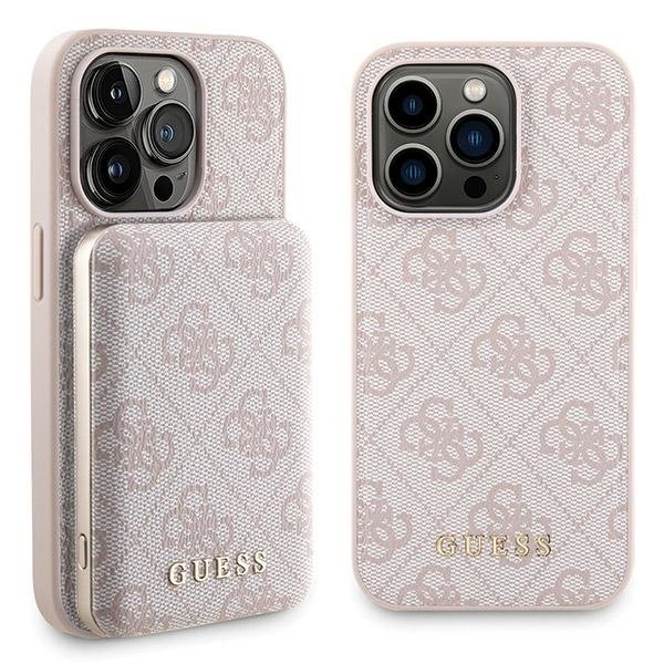 Guess GUBPM5P15X4GEMGP Rear Cover + Powerbank for Apple iPhone 15 Pro Max