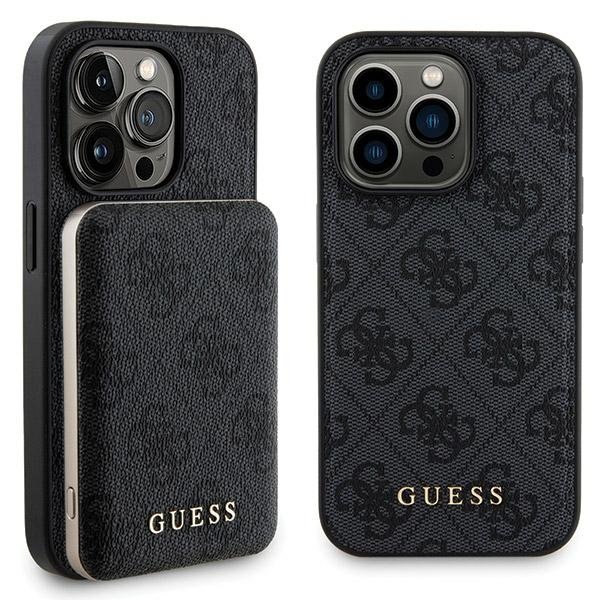 Guess GUBPM5P15X4GEMGK Rear Cover + Powerbank for Apple iPhone 15 Pro Max