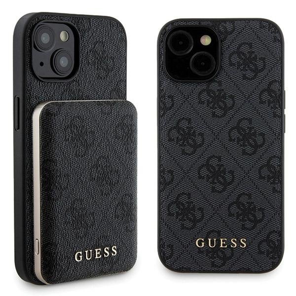Guess GUBPM5P15S4GEMGK Rear Cover + Powerbank for Apple iPhone 15