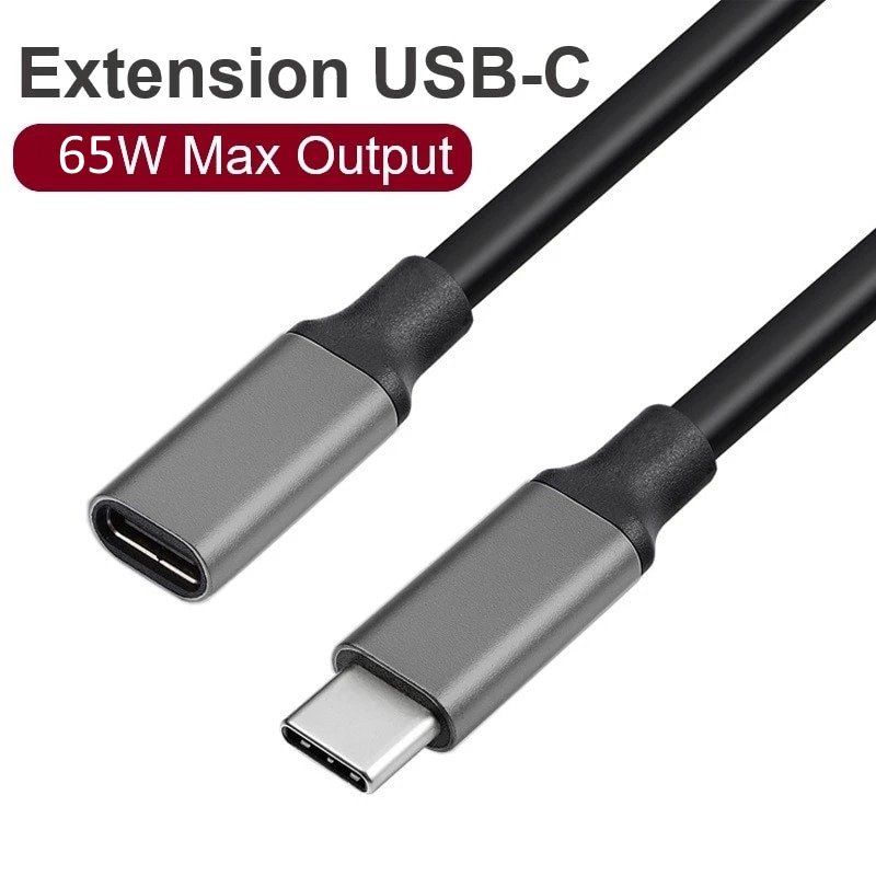 RoGer USB-C Extension Cable Удлинительный кабель 10Gbps 1m