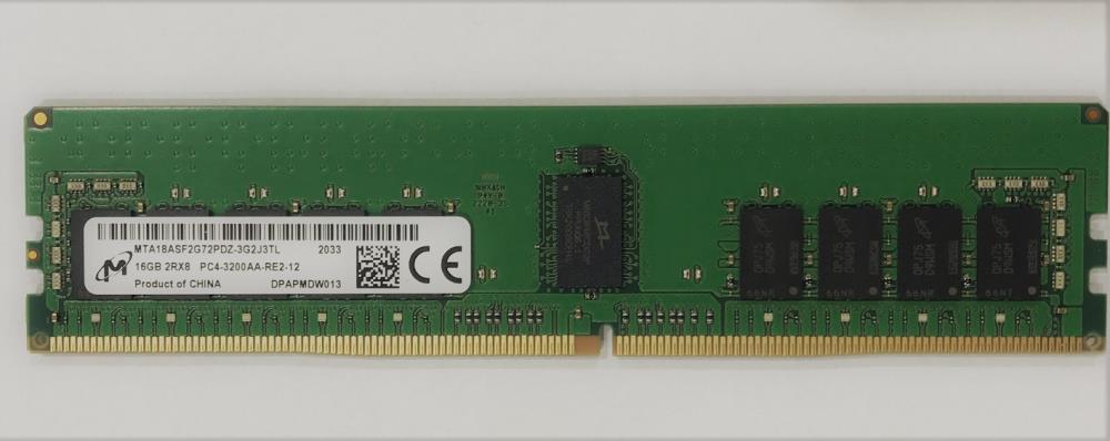 Server Memory Module | DELL | DDR4 | 16GB | RDIMM/ECC | 3200 MHz | 1.2 V | AA799064