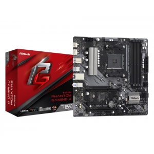 MB AMD B550 SAM4 ATX/B550M PHANTOM GAMING 4 ASROCK