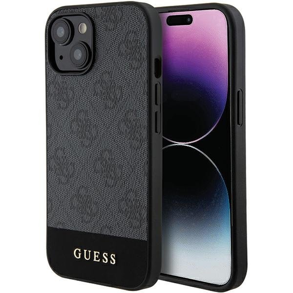 Guess GUHCP15SG4GLGR Rear Cover for Apple iPhone 15 / 14 / 13