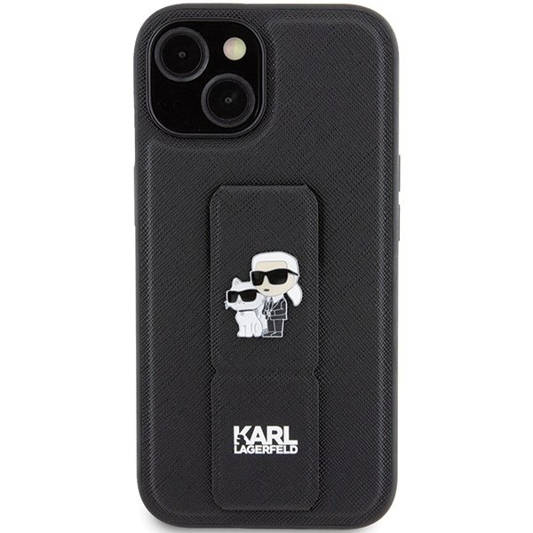 Karl Lagerfeld KLHCP15SGSAKCPK Rear Cover for Apple iPhone 15 / 14 / 13